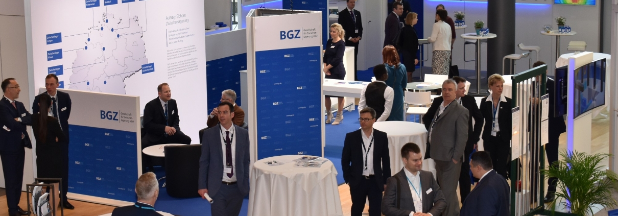 Der Messestand der BGZ auf der KONTEC 2019 in Dresden.