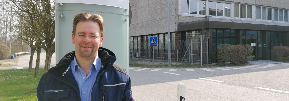 Markus Luginger leitet das Zwischenlager Isar.